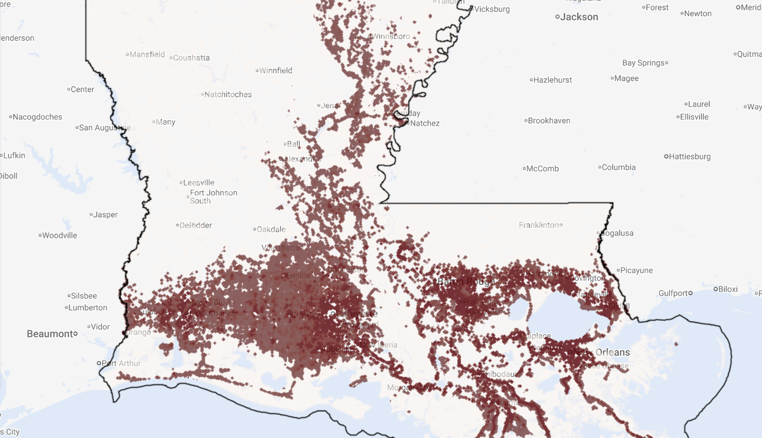 Louisiana Population Exposure